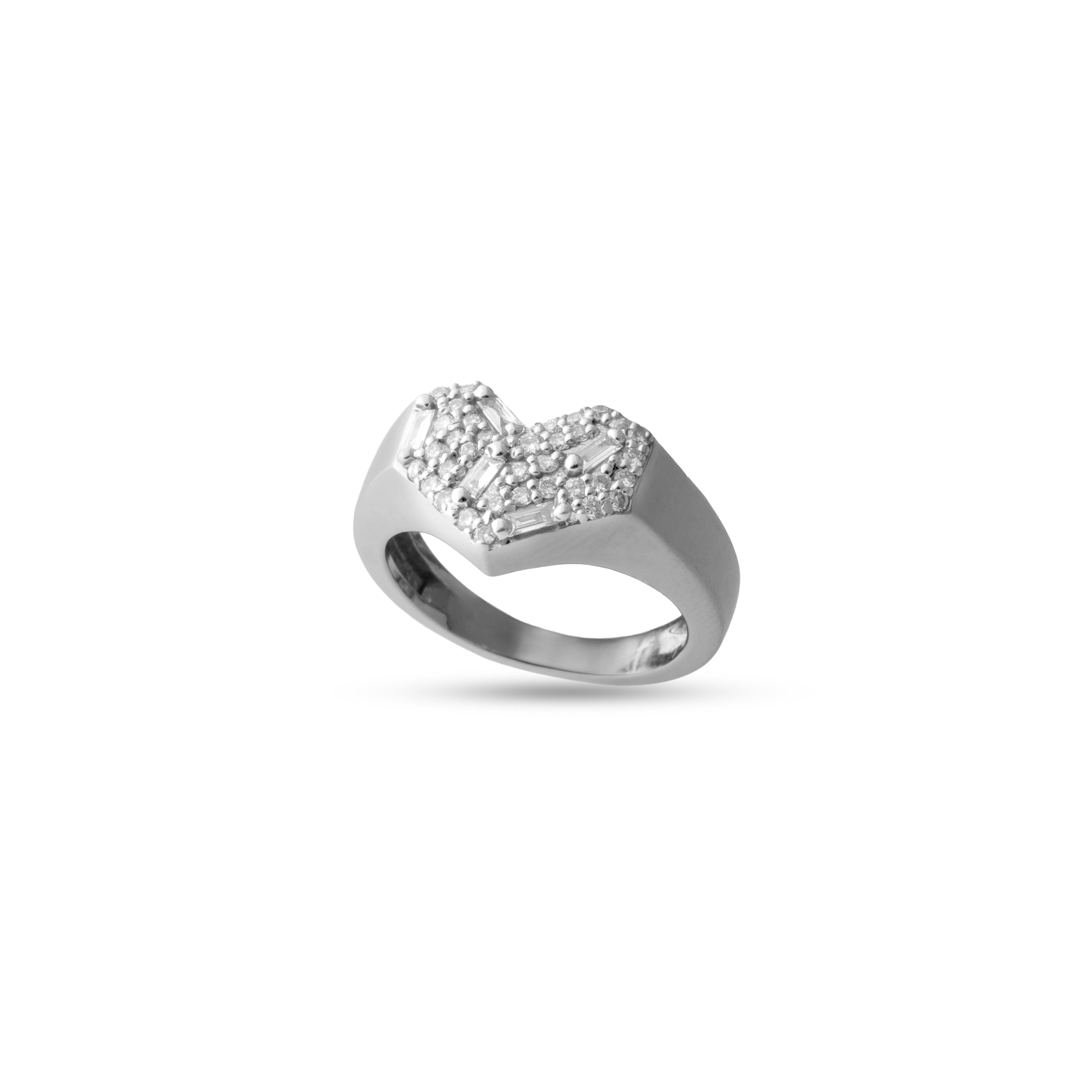 SHARP LOVE PINKY RING