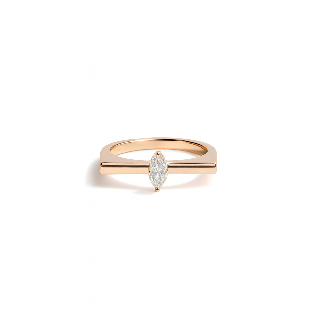 MARQUISE EDGE RING