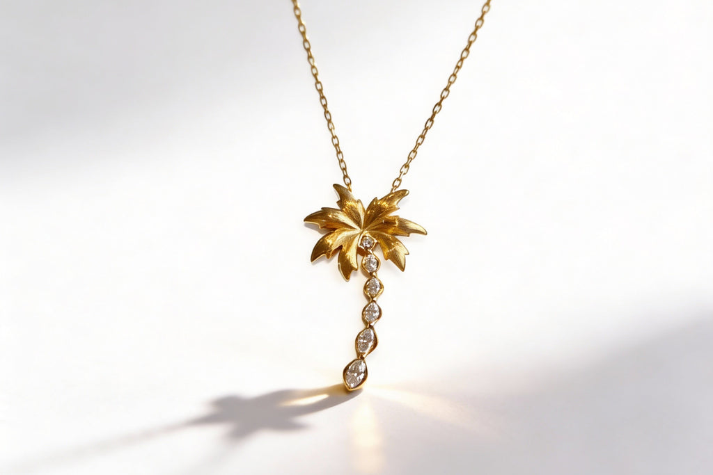 PALM DROP NECKLACE