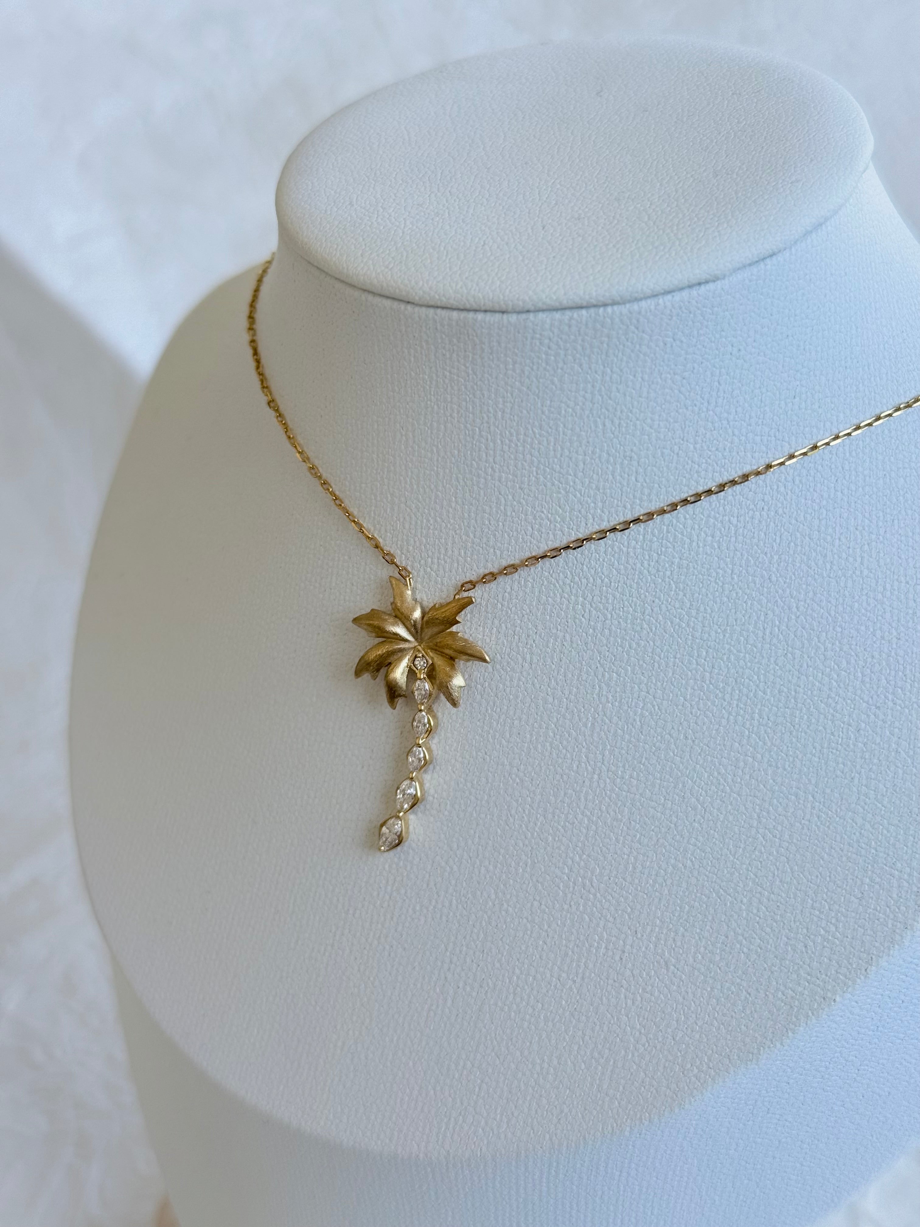 PALM DROP NECKLACE